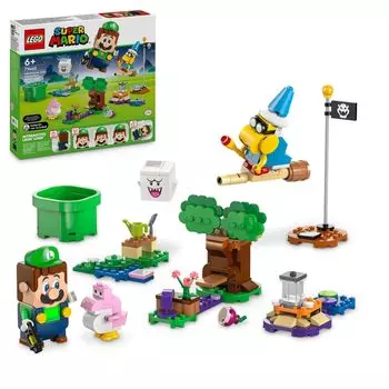 LEGO Super Mario LEGO Luigi и игрушка Игрушка Подарок на день рождения Блок Образовательный Рождество Мальчики Девочки Дети 6 лет 7 лет 8 лет Марио