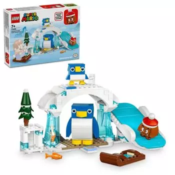 LEGO Super Mario Penguin Snow Adventure Toy Present Birthday Block Christmas Boys Girls Children 7 Years Old 8 Years 9 Years Old Elementary School