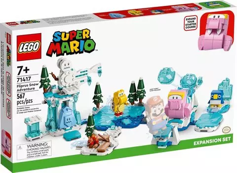 LEGO Super Mario Seidon и Cold Water Challenge 71417 Игрушечный блок Настоящее приключение для мальчиков и девочек от 7 лет и старше