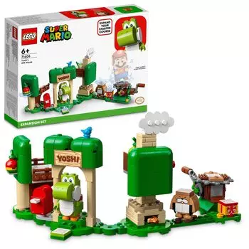LEGO Super Mario Yoshi and Exciting Gift Challenge 71406 Игрушечный блок Подарочная видеоигра для мальчиков и девочек от 6 лет и старше