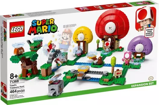 LEGO Super Mario Жаба и охота за сокровищами 71368