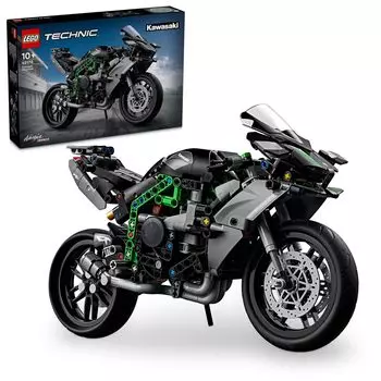 LEGO Technic Kawasaki Ninja H2R Bike Toy Подарок на день рождения Блок Рождество Мальчики Девочки Дети 10 лет 11 лет 12 лет Начальная школа