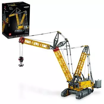 LEGO Technic Liebherr LR 13000 Гусеничный кран игрушка подарок на день рождения блок Рождество мужчины женщины транспортное средство автомобиль мини-автомобиль интерьер стильный 42146