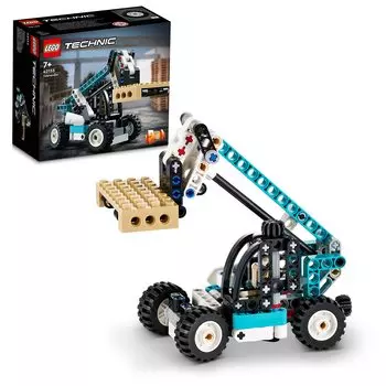 LEGO Technic Телескопический погрузчик 42133 Игрушечный блок Подарочный STEM Образовательный городской конструктор для мальчиков от 7 лет и старше
