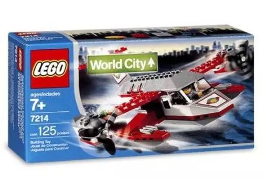 LEGO World City Seaplane 7214 Sea Plane
