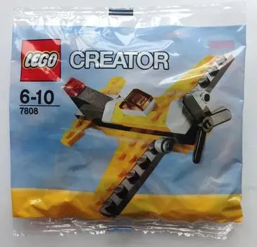 LEGO Yellow Airplane Set 7808 Creator (Bagged)