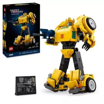 LEGO Значок Шмель 10338 18+ жёлтый
