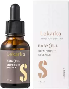 Lekarka Stem Bright Essence L Serum Глутатион Увлажнение Чувствительная кожа Предотвращает огрубение кожи Фуллерен Глицерин Пептид Экстракт мембраны яичной скорлупы