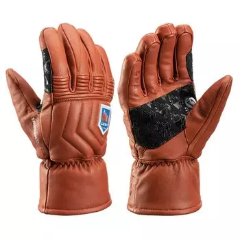 LEKI Marbec 3D Gloves Maroon 7 -