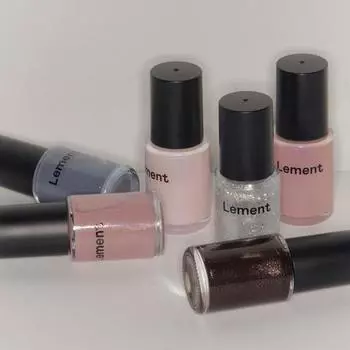Lement Glitter & Ice Nail 6 видов 27 Moon Dust Brown