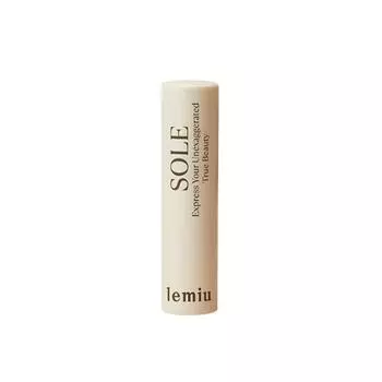 LEMIU Sole Mood Веганский бальзам для губ 3,9 г Clear