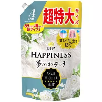 Lenor Happiness Yume Fuwa Touch Кондиционер для белья Белый чай Сменный блок 1285 мл