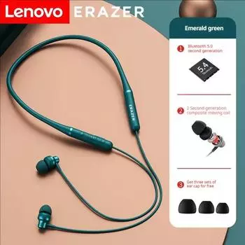 Lenovo ERAZER XE05 MAX Bluetooth-наушники с шейным ободом, беспроводные наушники чёрный