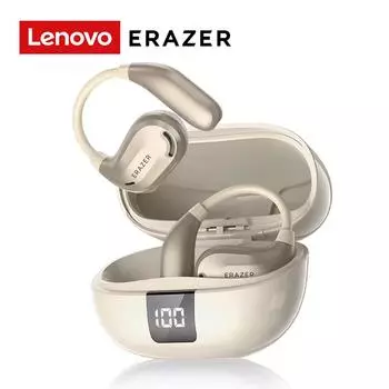 Lenovo ERAZER XT66PRO Bluetooth беспроводные наушники с длительным сроком работы 13 часов Дисплейные наушники фиолетовый