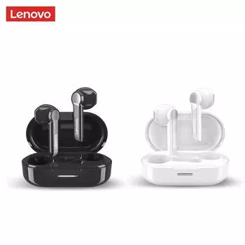 Lenovo HT08 TWS Bluetooth Беспроводные наушники Гарнитура Hi-Fi Звуки Сенсорное управление HD Спортивная гарнитура Стерео для IOS Android Телефон Наушники Наушники
