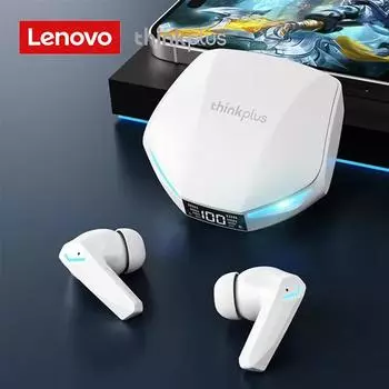 Lenovo thinkplus GM2 PRO MAX Беспроводные Bluetooth 5.4 Наушники Светодиодный Цифровой Дисплей Водонепроницаемые Наушники Шумоподавление Игровая Гарнитура чёрный