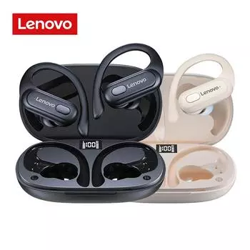 Lenovo XT60 Bluetooth 5.3 Наушники TWS True Беспроводные наушники Сенсорная водонепроницаемая гарнитура с шумоподавлением Наушники с микрофоном