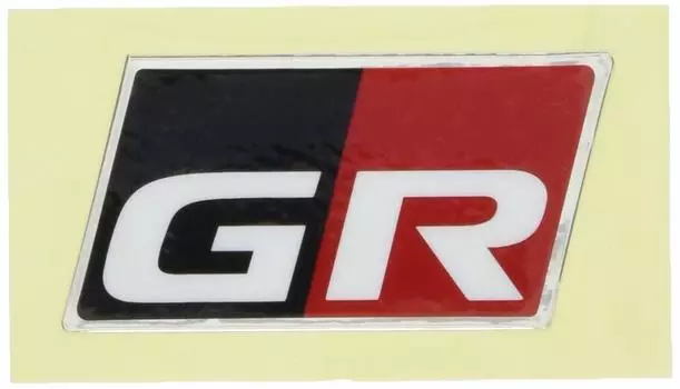 Лента TRD GR Discharge Tape с набором из 4 шт. (Алюминиевый логотип) Маленький MS373-00002 серебряный
