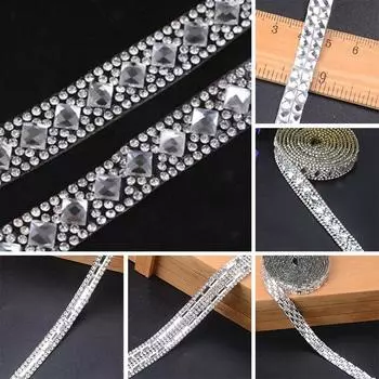 Ленточные стразы Инструменты 3.3 Foot Sets Серебро Серебро Украшения Железо 5#