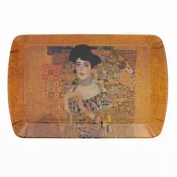 Les Trsors De Lily [A1372] - Маленький меламиновый поднос Gustav Klimt Adle - 23. 5х15. 5 см