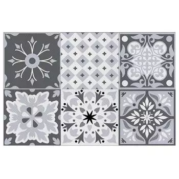 Les Trsors De Lily [Q5594] - Подставка Boho серая (клетка) - 43x28 см.