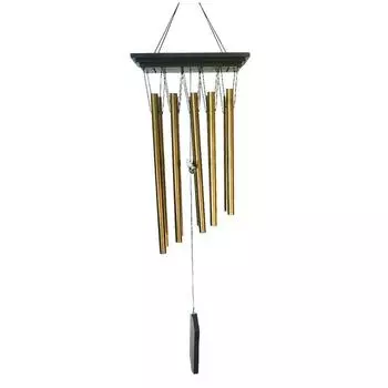 Les Trsors De Lily [R2643] - Древесный звон Zen Attitude золотисто-коричневый венге - 81x18x7 см
