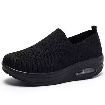 Летние женские повседневные кроссовки Air Cushion Mother shoes women Spring Light Comfortable Running Shoes Non-slip zapatillas de mujer 36