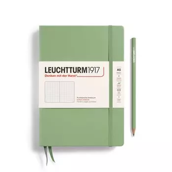 Leuchtturm Блокнот A5 Точка Шалфей 361584 Официальный Импорт