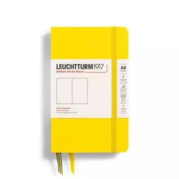 Leuchtturm Note A6 Plain Lemon 344797 Genuine Imported Product