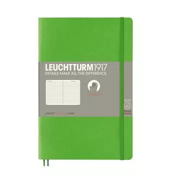 Leuchtturm Note B6 Horizontal Ruled Soft Cover Fresh Green 358305 Genuine Imported Product