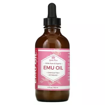 Leven Rose, 100% чистое органическое масло эму, 4 жидких унции (118 мл)