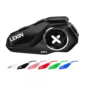 LEXIN G2P интерком для мотоциклов Bluetooth 6 мотоциклистов одновременно 6 вариантов В комплекте с FM-радио Максимальная дальность разговора 1000 м Интерком для