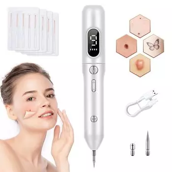 LEYAQU Facial Beauty Genuine for Home 9 Levels LED Blue Light USB Easy to Home Facial Japanese Instruction Manual White Device, Product, Use,