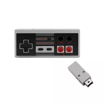 LF# 2.4GHz беспроводной контроллер джойстик геймпад для NES Mini Classic Edition