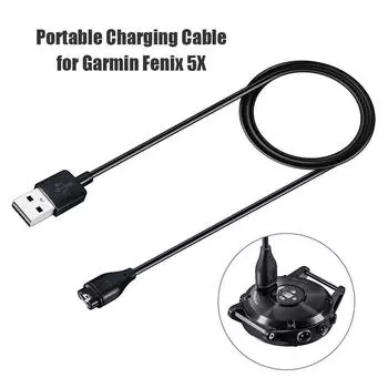 LF# 5 шт. 1 м USB-кабель для зарядки зарядное устройство для Fenix 6S 6 5 Plus 5X