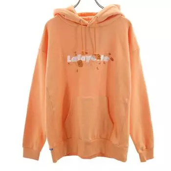 LFYT Sweatshirts M Orange series Brushed back pullover Men s Used