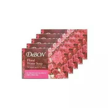 LG Debong Soap Sweet Rose 100 г 5 шт. гель для умывания лица