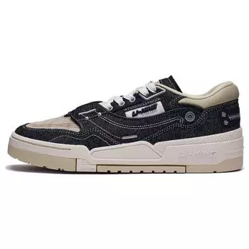 Li Ning 001 Btc Prm легкие удобные мягкие эластичные амортизирующие износостойкие низкие кроссовки для скейтбординга мужские кроссовки черные AGCT219-1 40