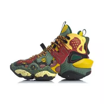Li-Ning 2020 Ace New York Fashion Week - Женские кроссовки Bay Green Chrome-Yellow AGBP084-6