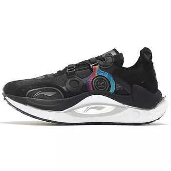Li Ning Absolute Shadow CRC легкие модные кроссовки Rebound с низким верхом, повседневные, мужские кроссовки, черные AZGS083-4