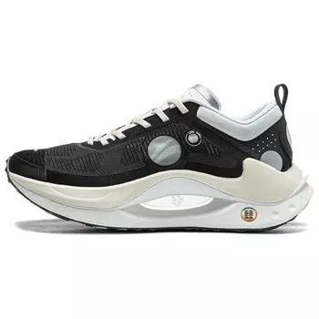 Li Ning Absolute Shadow CRC модные удобные прочные легкие повседневные кроссовки с низким верхом мужские кроссовки черного цвета AZGT017-11 44
