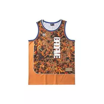 Li-Ning Свободный дышащий баскетбольный жилет Anti-Wu для мужчин с принтом быка AAYR001-2 L