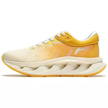 Li Ning Arc CRC Удобные Универсальные Модные Спортивные Нескользящие Легкие Кроссовки для Бега Женские кроссовки Желтые AZGU006-2 36