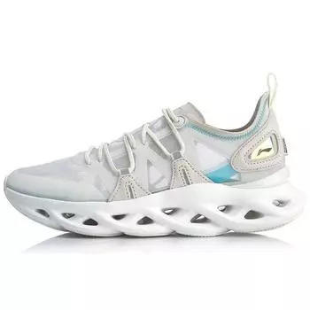 Li Ning Arc Удобные спортивные кроссовки с низким верхом для бега Мужские кроссовки Pearl-White ARHQ043-3 41