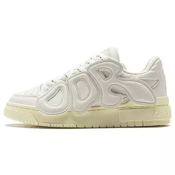 Li Ning Bad5 Odr Collaboration легкие толстые подошвы амортизирующие нескользящие низкие баскетбольные кроссовки мужские кроссовки Off-White ABCT063-1 41