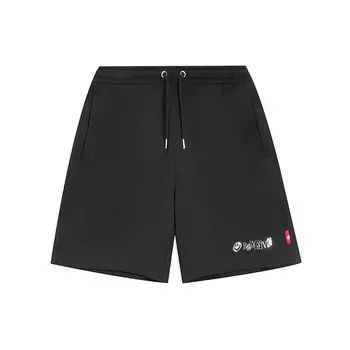 Li Ning Badfive Printed Loose Straight Shorts Женские шорты Черные AKSS374-2 S