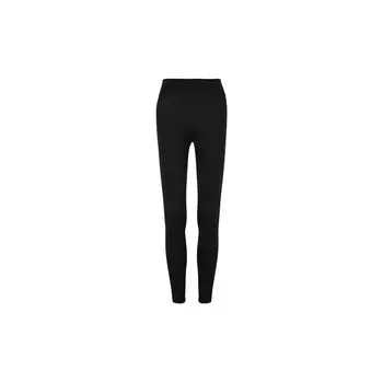 Li Ning Badminton Series Basic Tight Теплые спортивные штаны женские низы черные AULR104-1 S