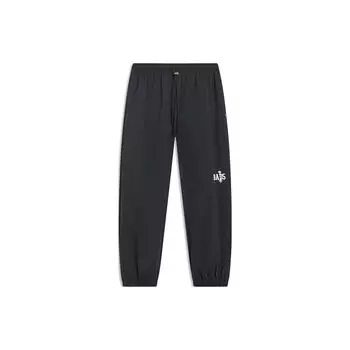 Li-Ning Баскетбольная серия Badfive, быстросохнущие трикотажные спортивные штаны с буквенным принтом, мужские брюки, черные AYKT495-2 M