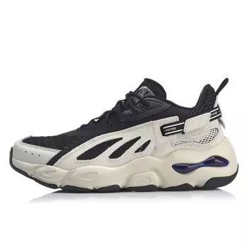 Li-Ning Butterfly Lite повседневные туфли средней высоты мужские повседневные туфли черные белые AGLP069-2 39