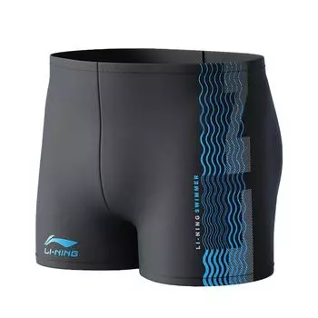 Li Ning быстросохнущие профессиональные плавки мужские купальники синие LSKV389-3 M